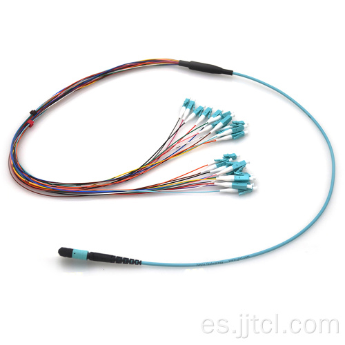 MPO-LC 24F OM4 Cable híbrido de 0.9 mm